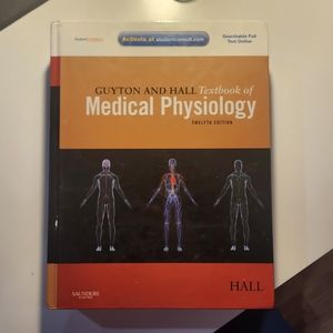 Textbook "Texbook of Medical Physiology" 12th edition